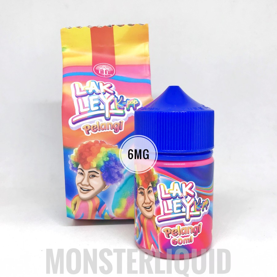 LAKLEY K-POP PELANGI BY RIZKY RITONGA X ELF 6MG 60ML