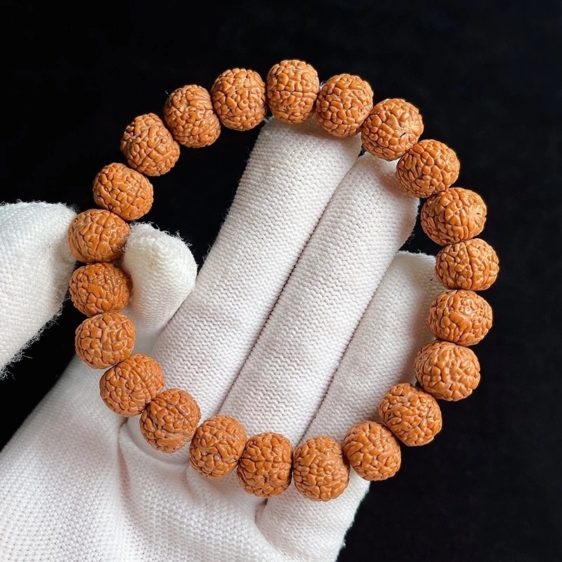 Gelang Tangan Manik-Manik Mala Vajra Bodhi Rudraksha Meditasi Untuk Pria