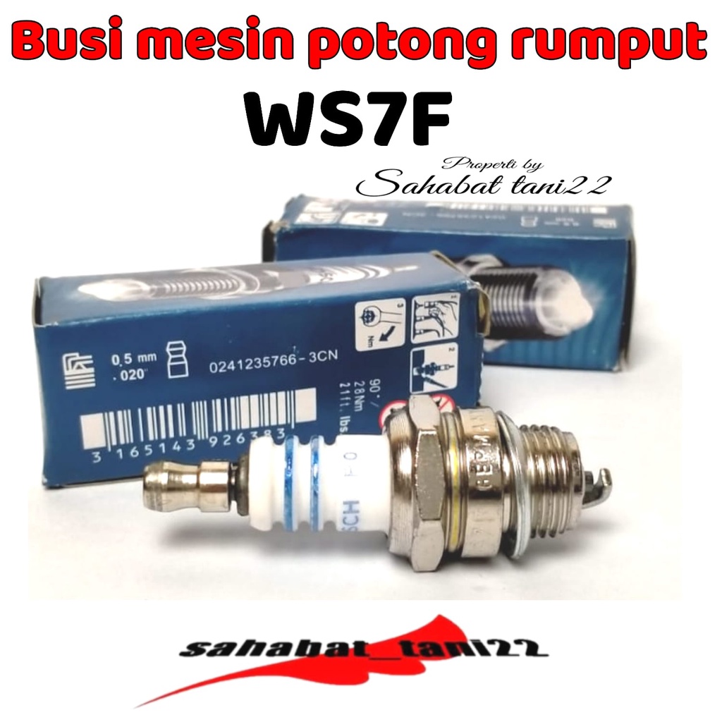 Jual Busi Mesin Potong Rumput 2T Busi Mesin Rumput 2T Busi Chainsaw 