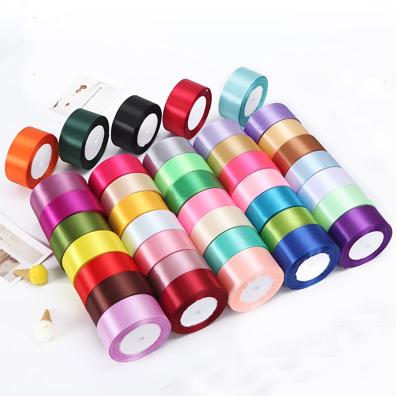 PITA BUKET BUNGA / PITA KADO / GIFT RIBBON - PREMIUM SATIN 4CM