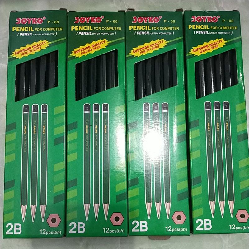 

pensil joyko 2B isi 12 pc alat tulis