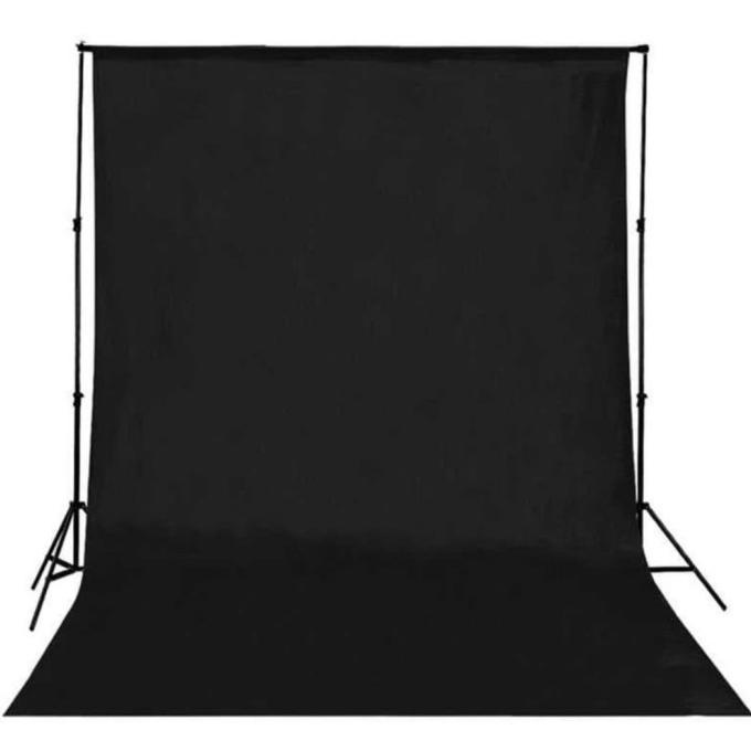 Kain Backdrop Studio Fotografi Background 2,5X3M Hitam