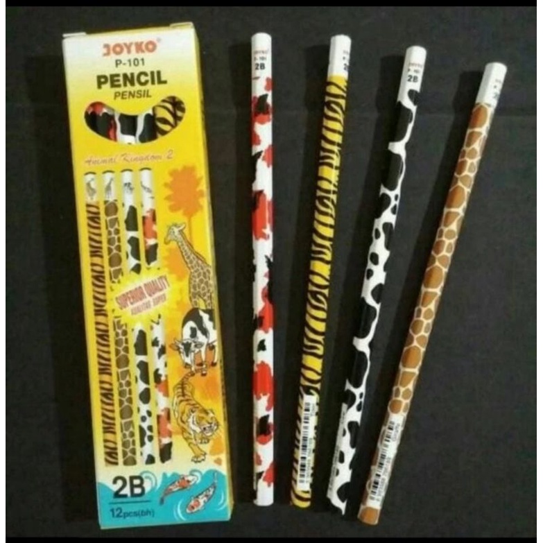 

Pensil Joyko 2B P-101 Animal Kingdom (Satuan)