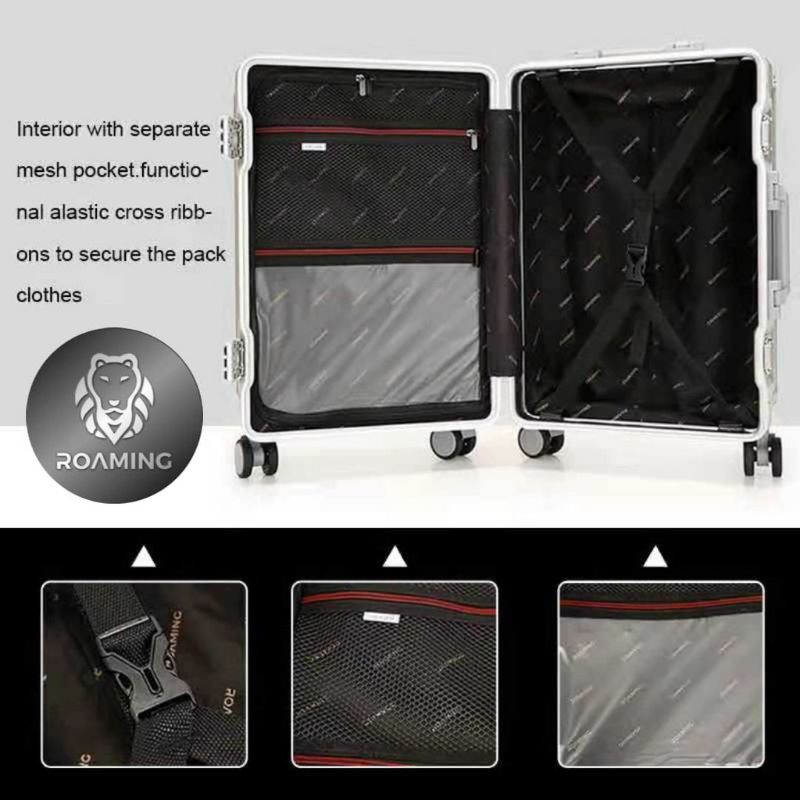 Koper Fiber Roaming A001 hardcase ORIGINAL - kabin size dan Bagasi