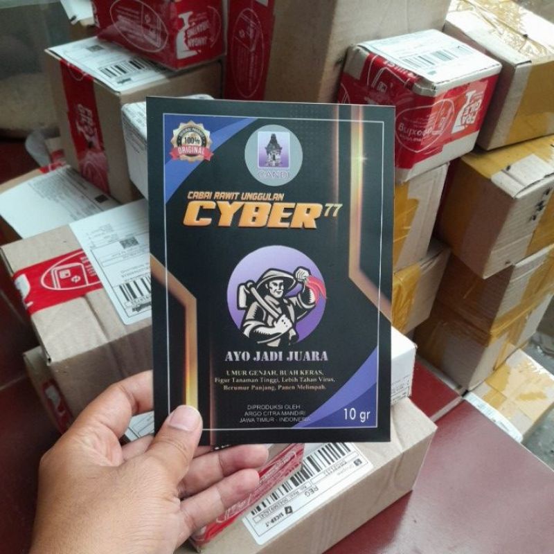 benih cabai rawit cyber 77 10 gr