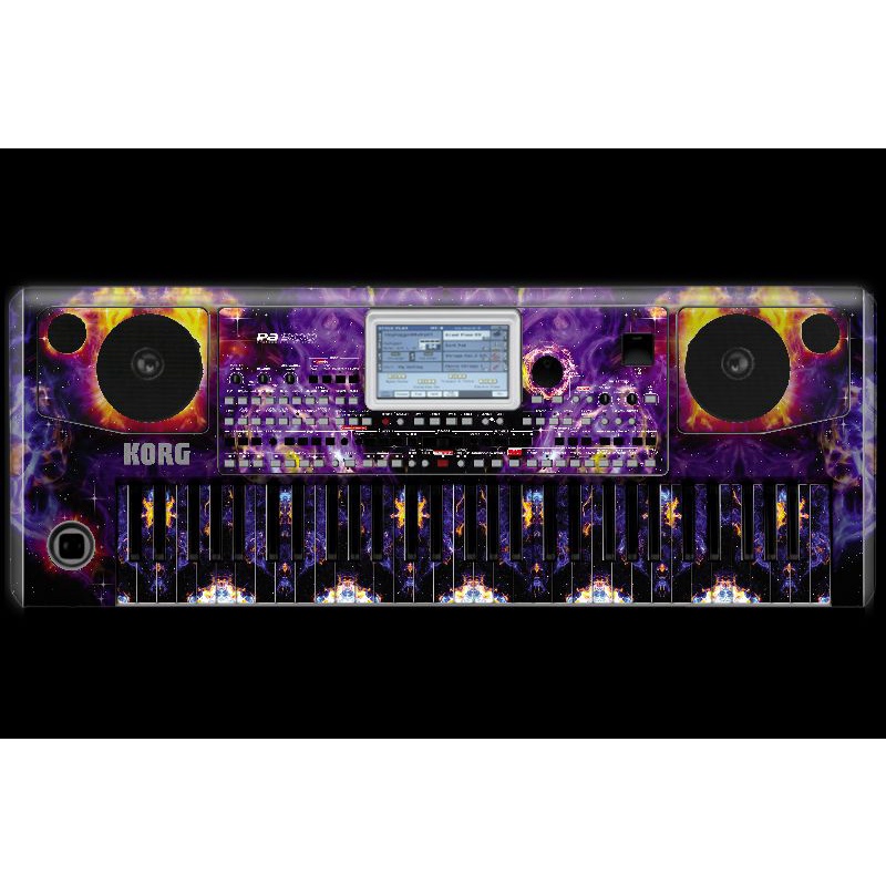 sticker keyboard korg pa 900