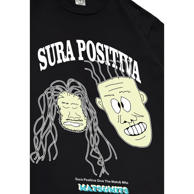 Sura Positiva - Tshirt (Mats &amp; Mits) Black