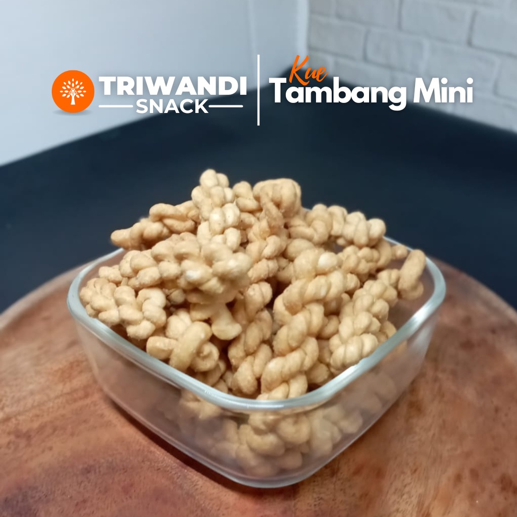 

Kue Tambang Manis 100 - 250 gr TRIWANDI SNACK oleh oleh bandung