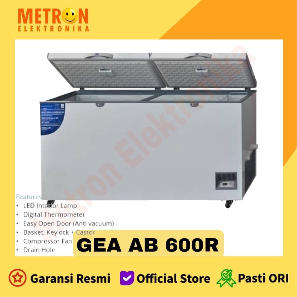 GEA AB 600 R CHEST FREEZER 500 LITER / AB600R