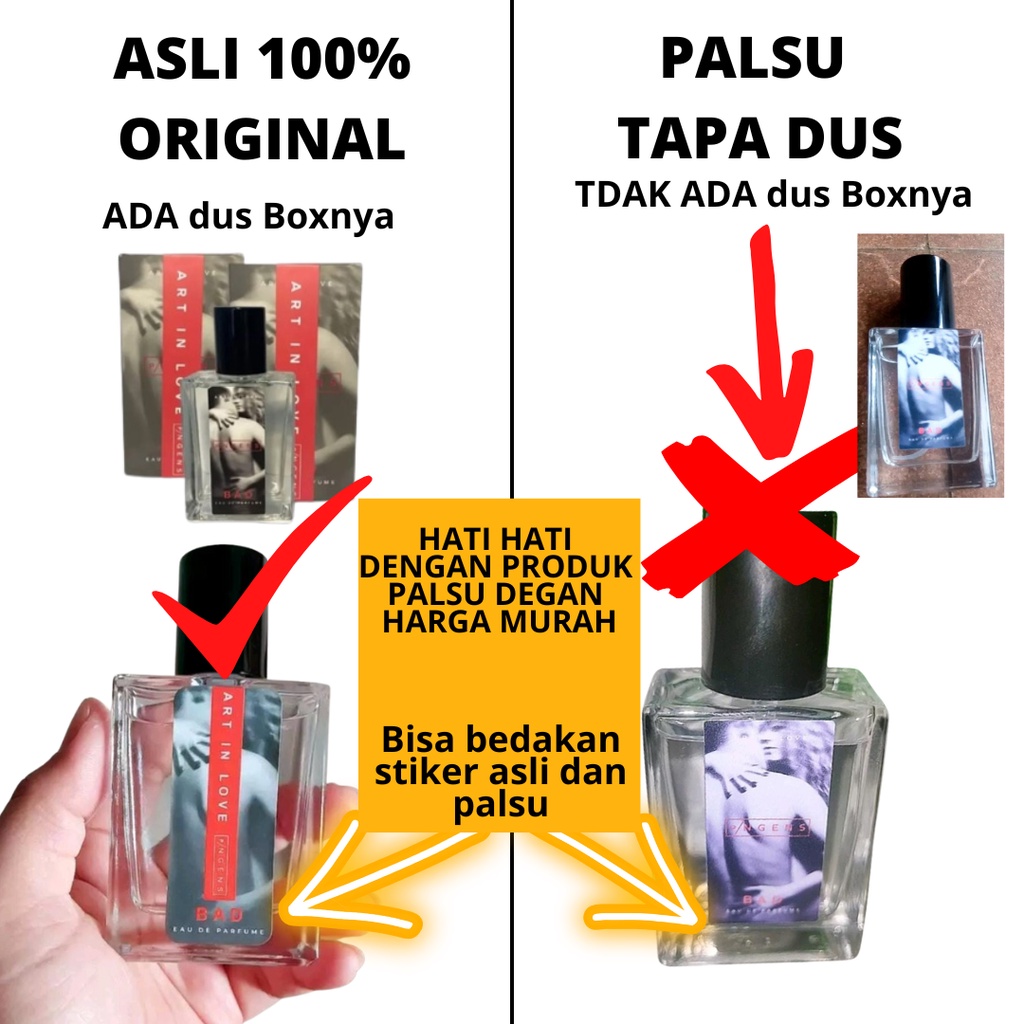 CUCI GUDANG P/NGENS BAD PARFUME PENAKLUK WANITA CANTIK Eau De farfum Wanita Tahan lama dan Wangi Parfum Aromanya khas &amp; fresh tahan lama 12jam parfum Bad Pngens 3 Aroma jasmine vanilla Original parfum cowok wangi tahan lama