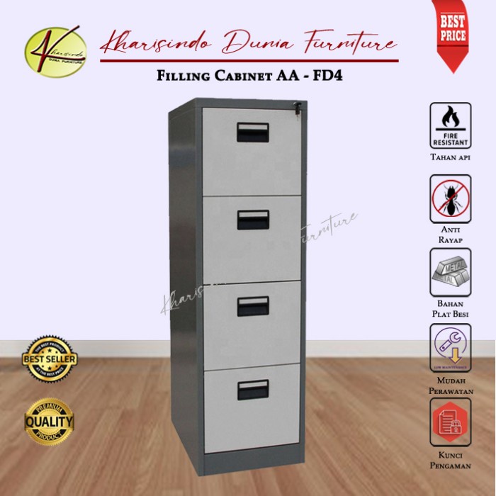 

Filling Cabinet Filing Cabinet/Laci Arsip Besi Tipe Aa-Fd4