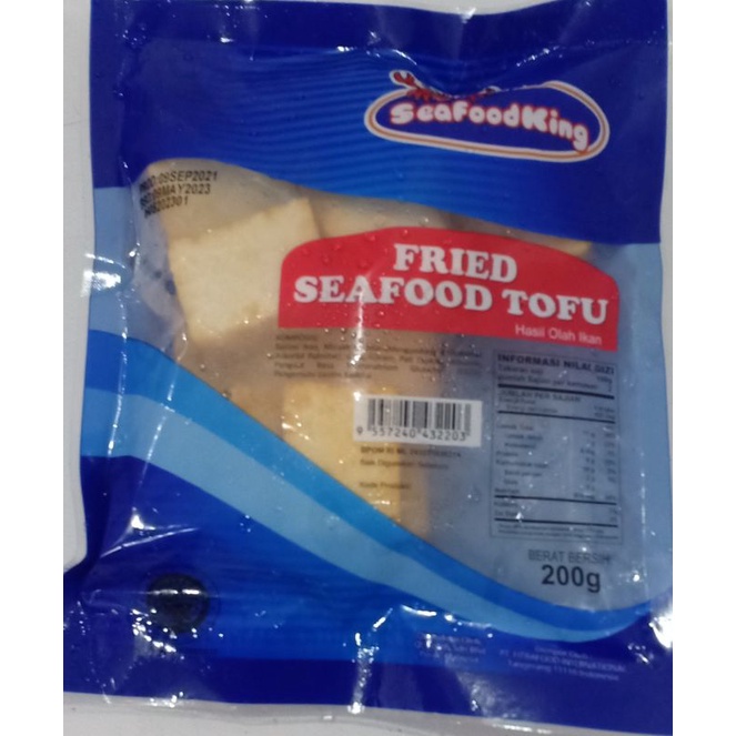 

Seafood King Seafood Tofu 200gr, Sameday Instan Delivery Jogja
