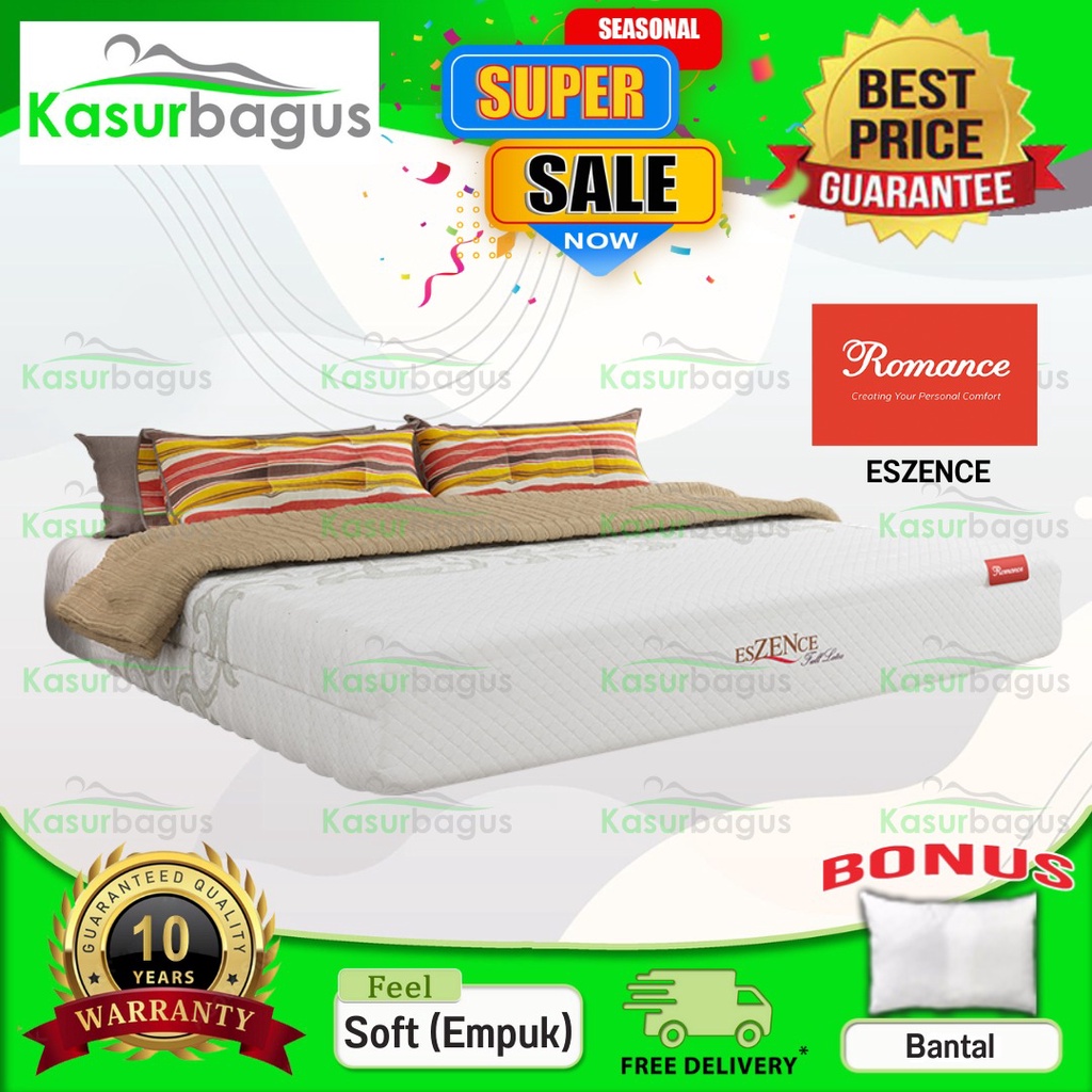 Romance Kasur Full Latex Eszence - Hanya Kasur 100x200