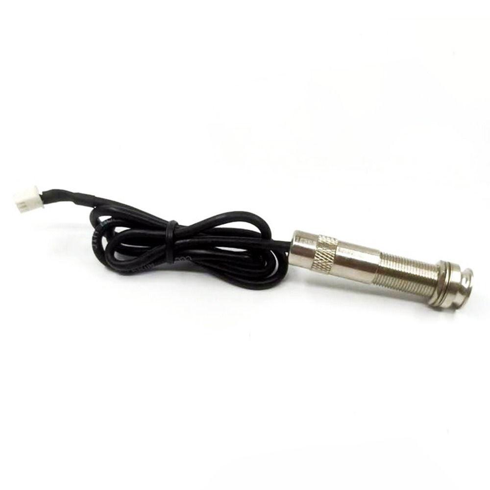 TOP Acoustic Guitar Preamp Black 6.35 Pin Pickup Gitar Parts Pickup Lubang Suara