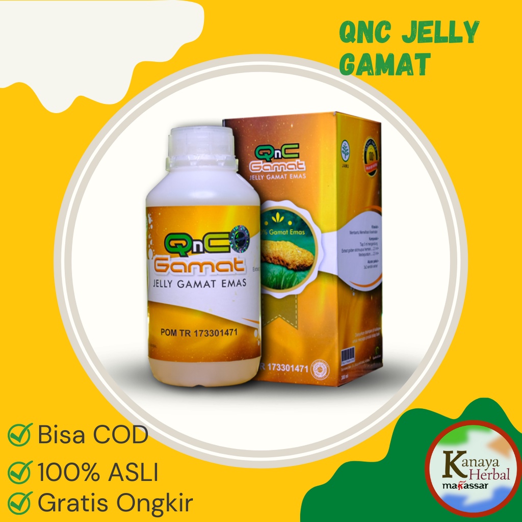 QNC jelly gamat - Original asli teripang emas qnc gnc