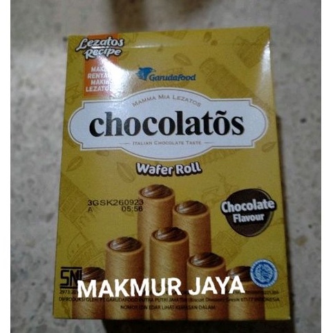 

CHOCOLATOS ATOR WAFER ROLL (1 KOTAK ISI 24 PCS)