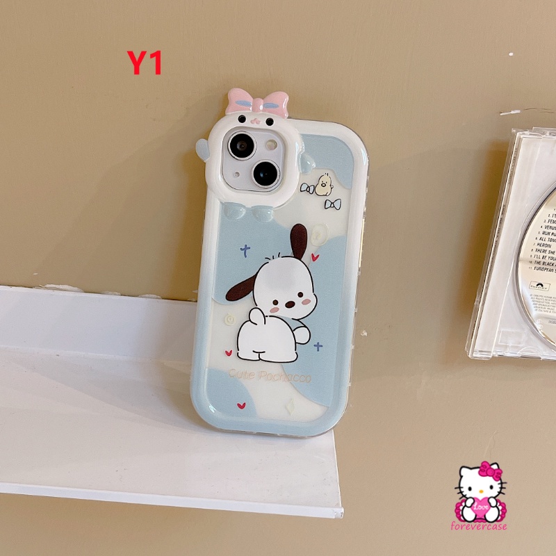Soft Case Desain Kartun Monster 3D Untuk IPhone 11 13 12 14 Pro MAX 7 8 14 Plus XR 6 6S X XS MAX SE 2020