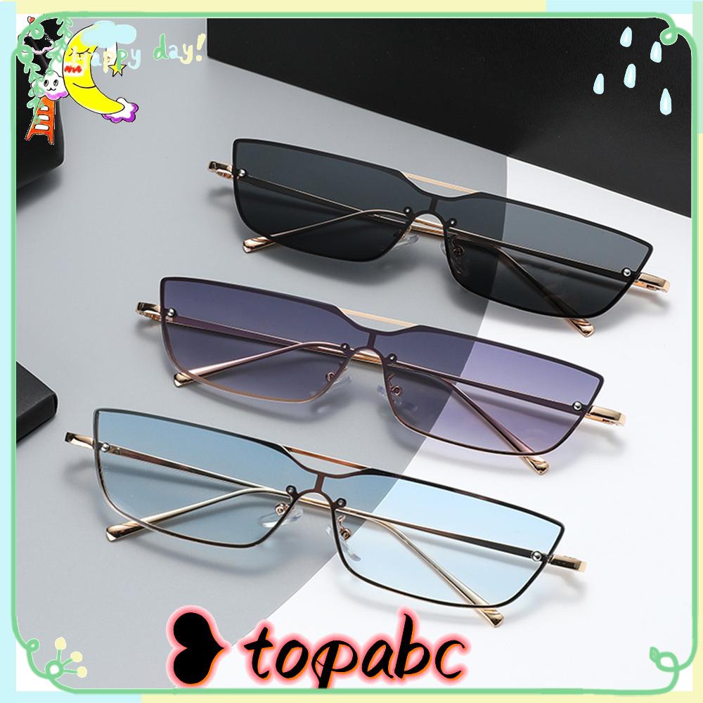 Kacamata Hitam Pelindung UV400 Bahan Metal Gaya Retro