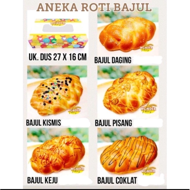 

Roti Bajul Wonder Bakery Salatiga Aneka Isian (Oleh Oleh Salatiga Semarang Solo)