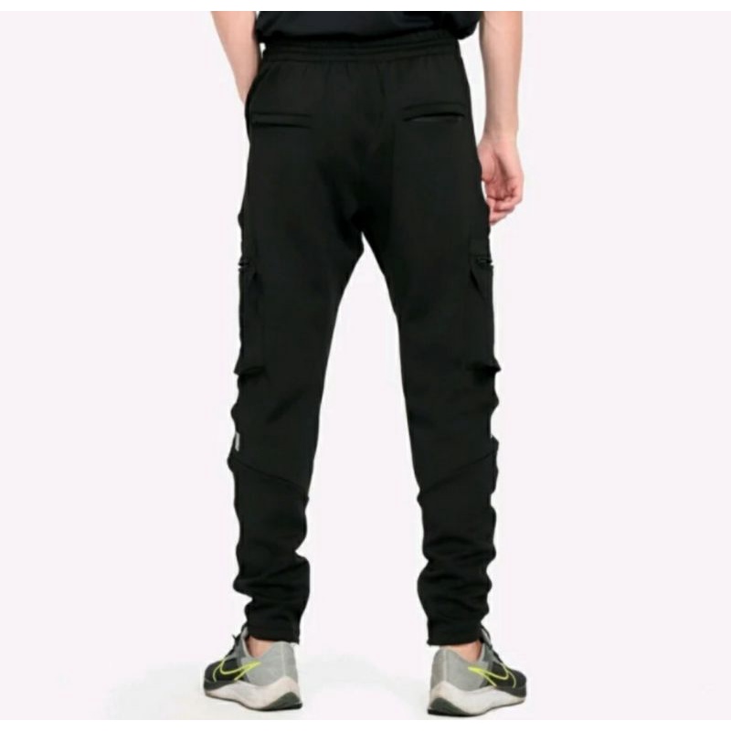 IMPORT Celana JOGGER Pant Pria OVERSIZE Size M-5XL Celana PDL Cargo MK-507 Hitam JUMBO Celana Gunung Outdoor Tebal Premium Big Size