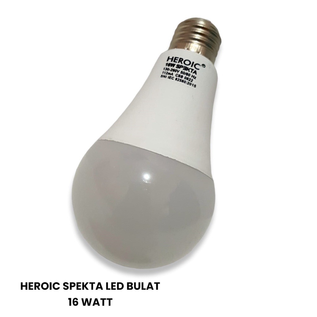 Lampu Led 16 Watt Heroic Spekta Bulb Bergaransi