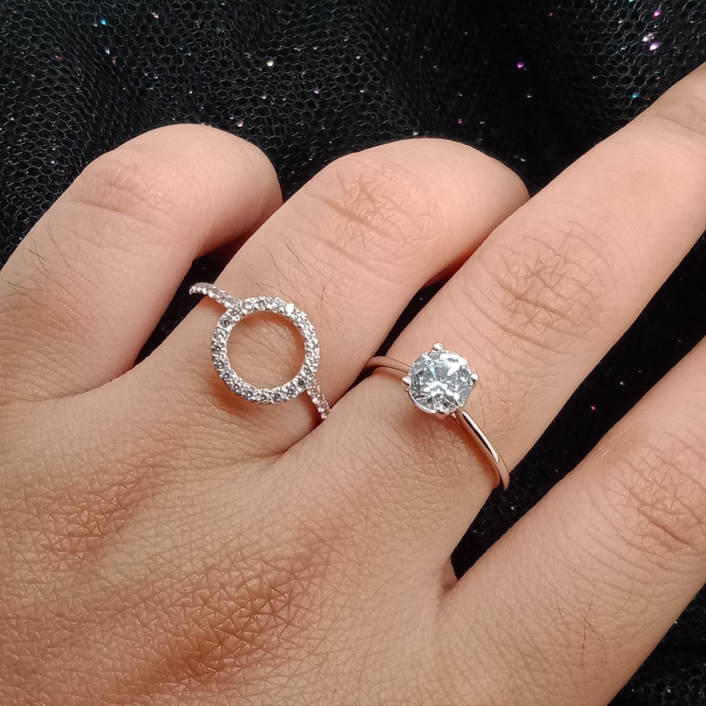 Cincin emas 17K - 3.05 gr kadar 750 - 4019