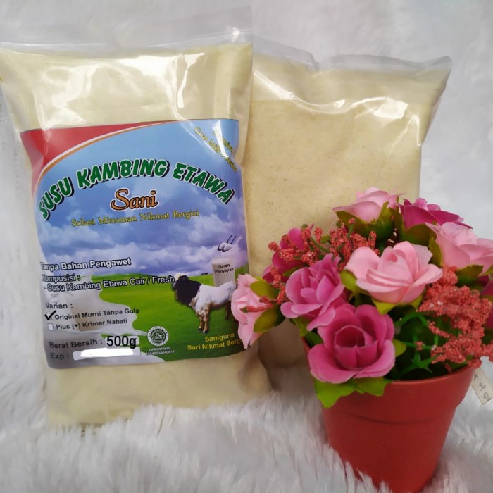 

Tokopratiwiw - Susu Kambing Etawa Bubuk Tanpa Gula 500Gram