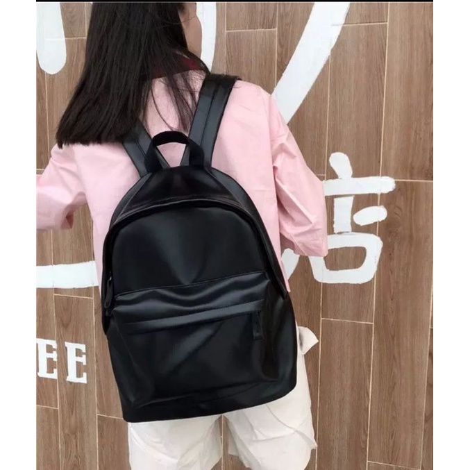 Toxi Backpack Backpack Semi Kulit Multifungsi