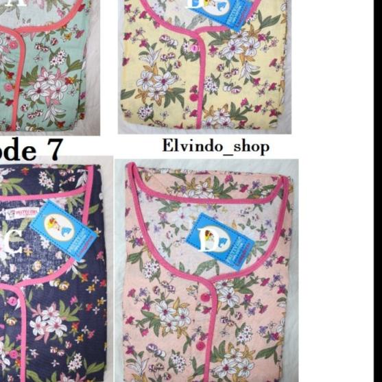 Daster /LOngdress Lengan Panjang/ HomeDress Katun Jepang Lokal Motif