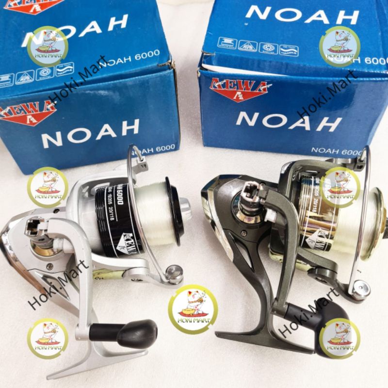 reel pancing aewa NOAH 6000 free senar di spool