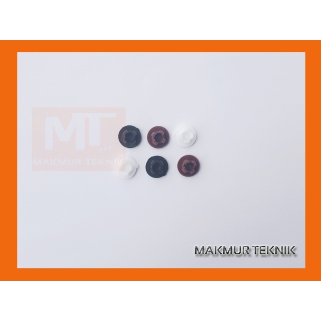 Hole cap plastik penutup lubang sekrup dan bor per 10pcs