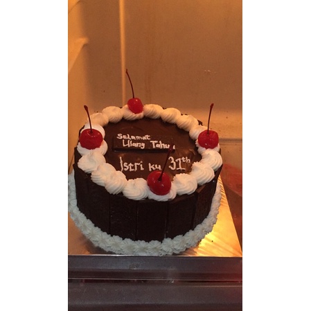 Kue Ulang Tahun | Blackfores | Full Coklat