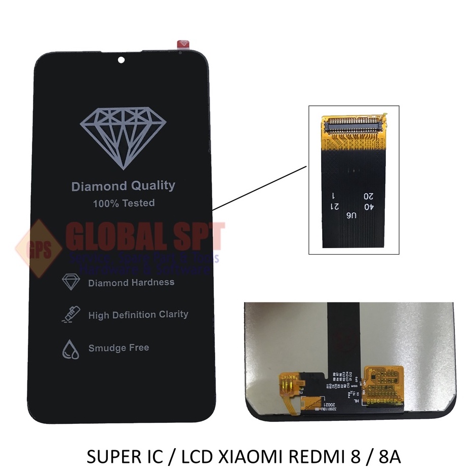 SUPER IC / LCD TOUCHSCREEN XIAOMI REDMI 8 / 8A