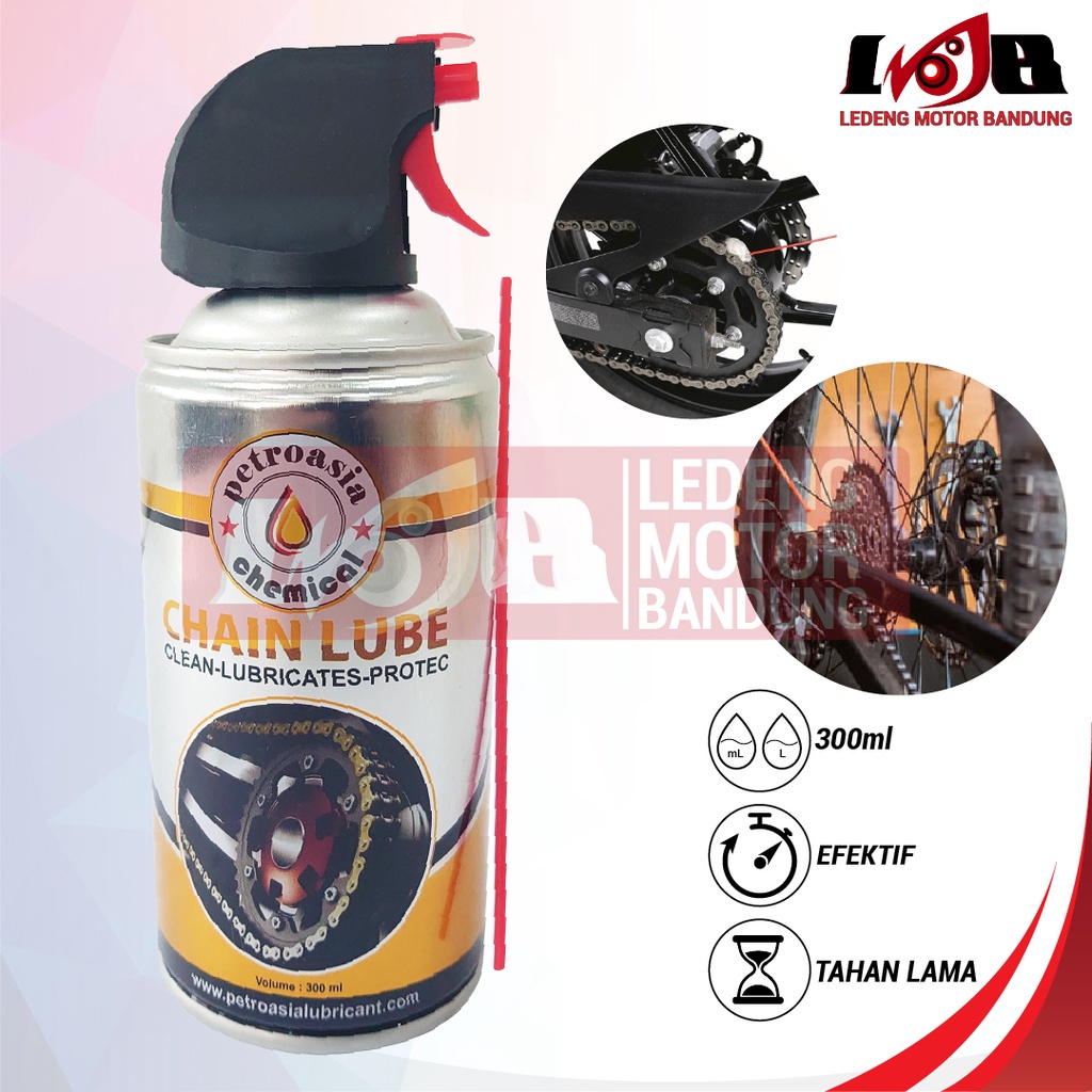 ChainLube Pelumas Rantai 300ml Teknologi Japan Semua Jenis Motor Sepeda Universal