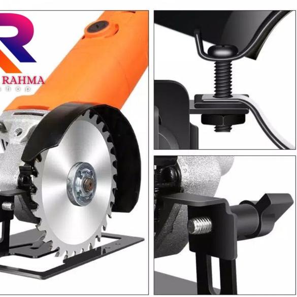Holder Stand Gerinda Dudukan Gerinda Tangan Circular Saw Plus Cover