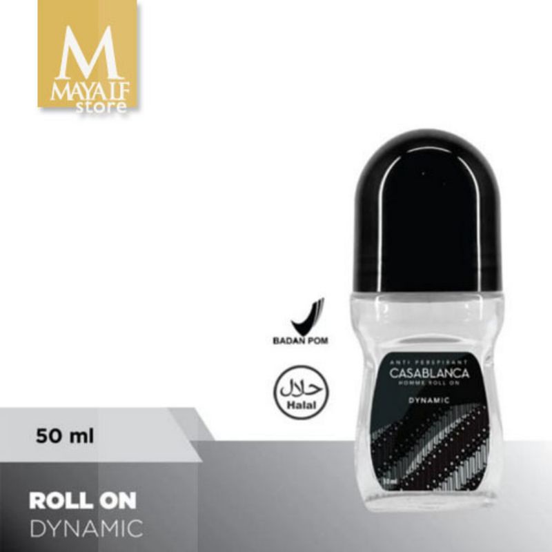 CASABLANCA roll on deodorant pria 50ml