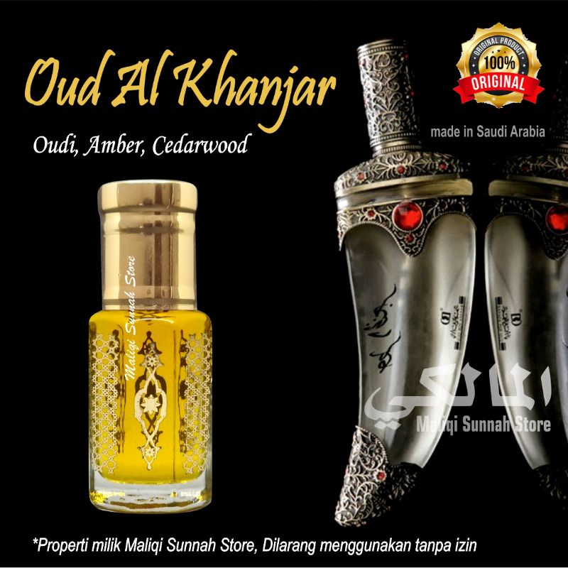 Parfum Arab Al Khanjar 6ml Original Saudi