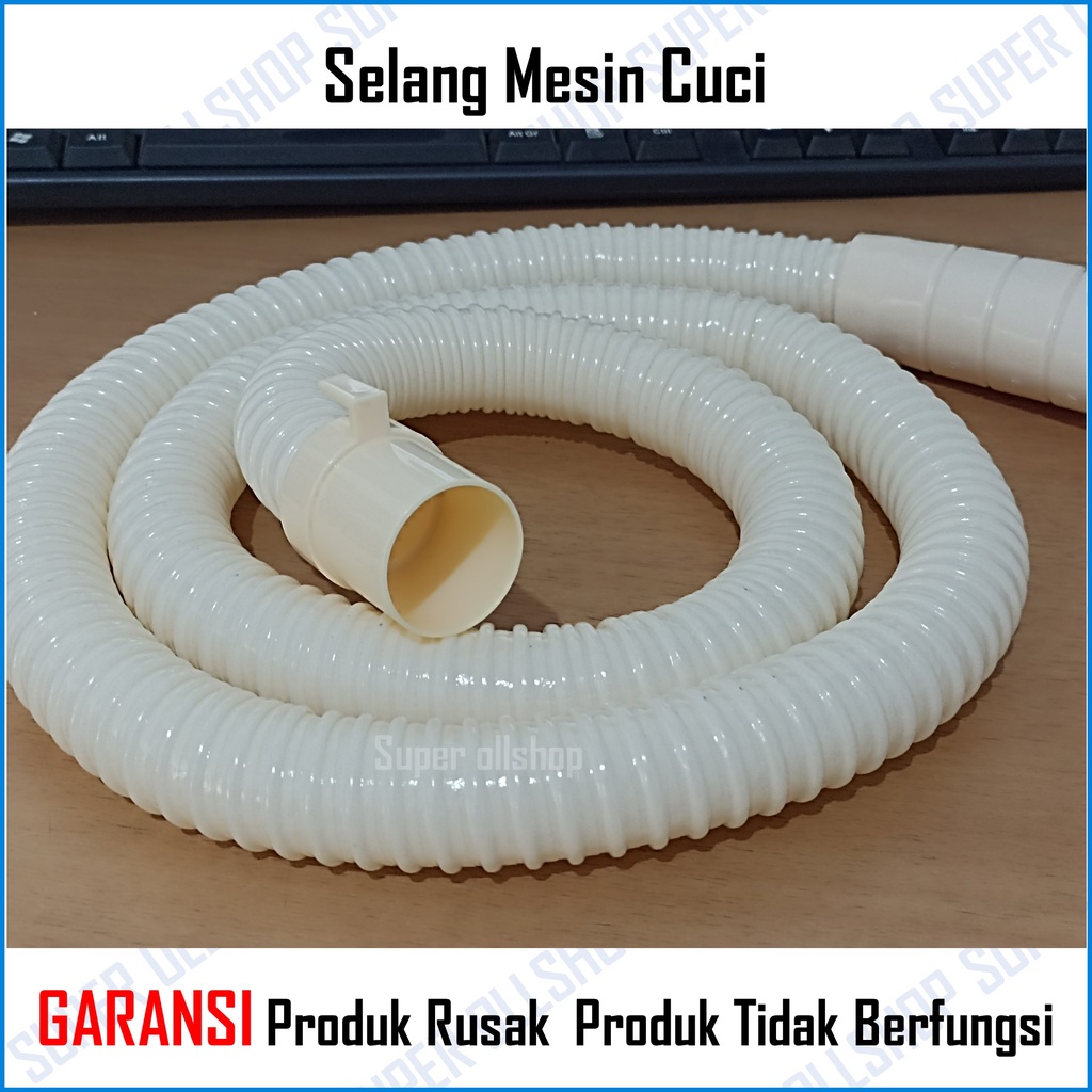 Selang Mesin Cuci / Selang Pembuangan Selang Air Mesin Cuci Elastis Flexible / Slang Pembuangan Air Mesin Cuci Murah