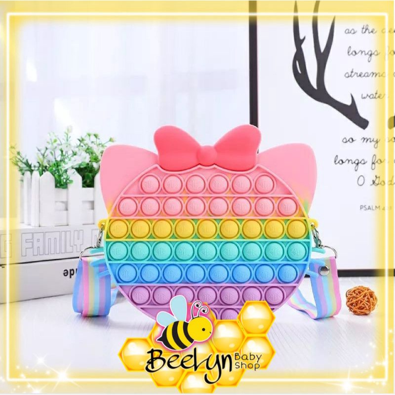 BEELYN - tas pop it premium size jumbo / tas pop it jumbo