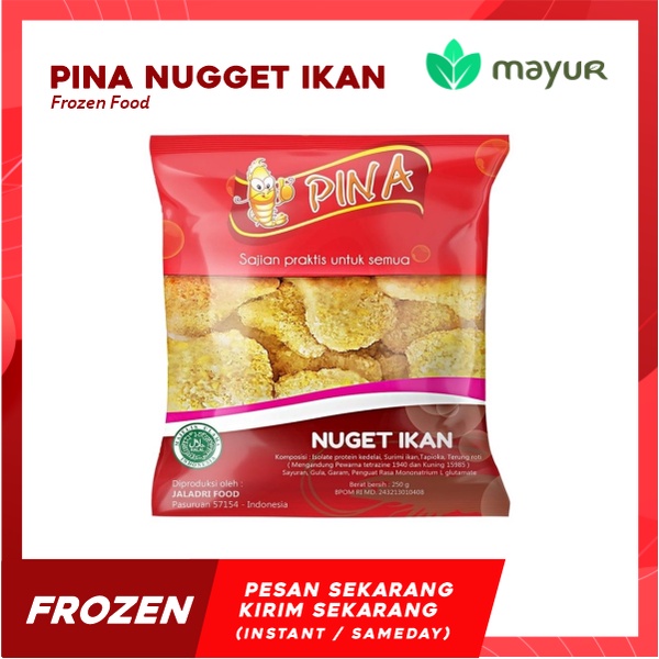 

Pina Nugget Ikan - 250 gr