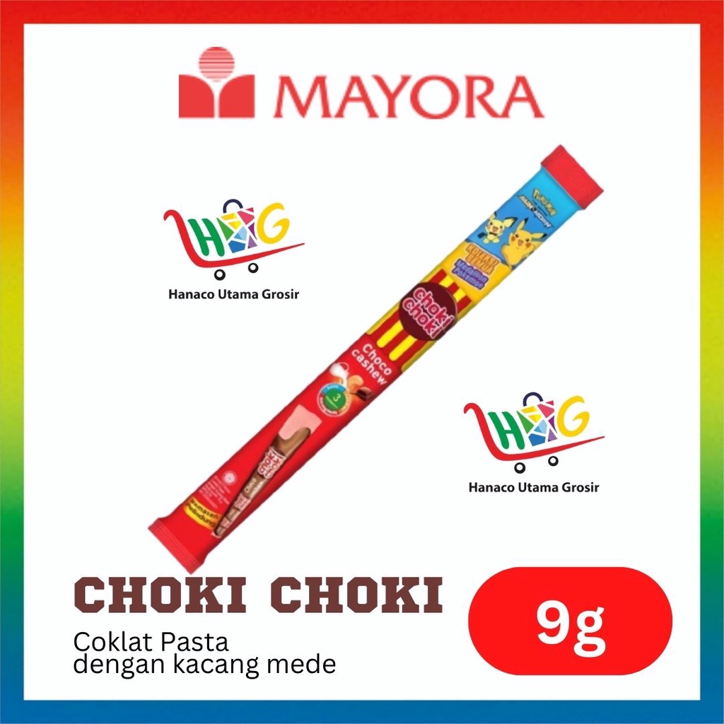 Choki Choki Chocochasew 9 gram [ 1 PCS ]