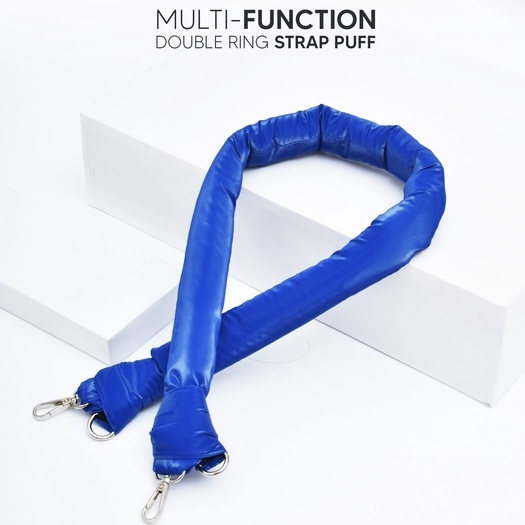 Mr.quilting strap plaid x puff series