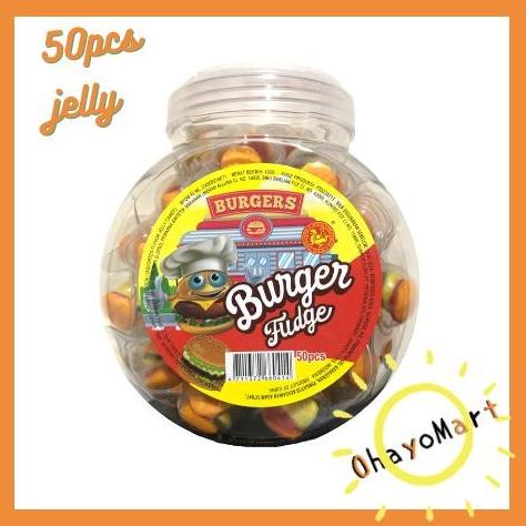 

Discount Burgers Jelly Burger Toples / Permen Viral Jeli Burger Bola Toples 50p /PERMEN LUNAK/PERMEN VIRAL/PERMEN MILO/PERMEN YUPI/PERMEN JADUL/PERMEN KARET