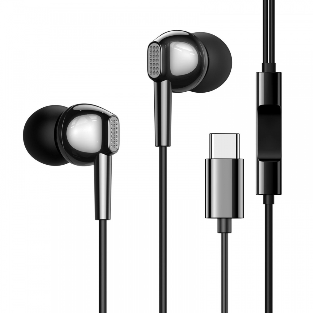 Joyroom Headset Earphone In-Ear Kabel USB Tipe-C Ergonomis Dengan Kontrol Volume