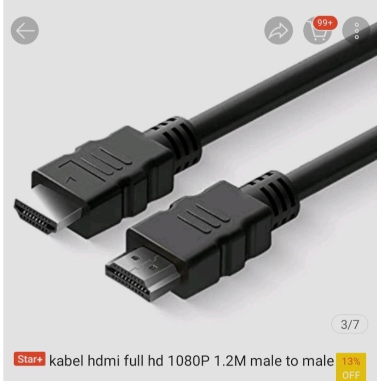 TERMURAH PROMO KABEL HDMI EVERCOSS EVERCROSS FULL HD 1080 1080P ORI CABLE HIGH DEFINITION SUPPORT SE