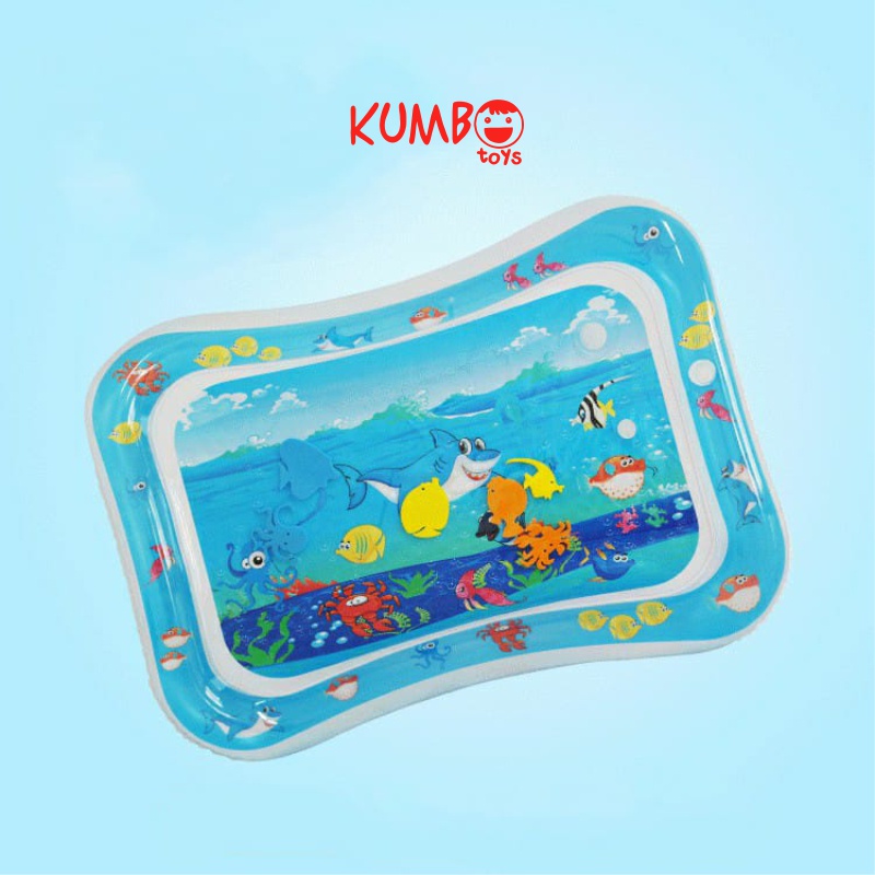 Mainan Bayi Water Play Mat Matras Air Bermain Babyslapped pad Playmat