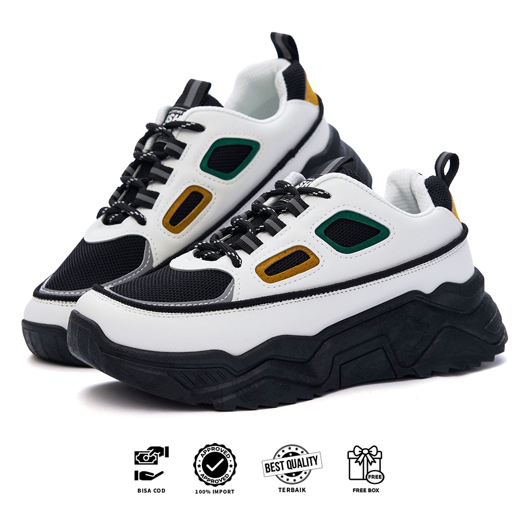 [ORIGINAL BER-HOLOGRAM] SNEAKYSHOES VANNETA SEPATU WANITA SNEAKERS SHOES K01