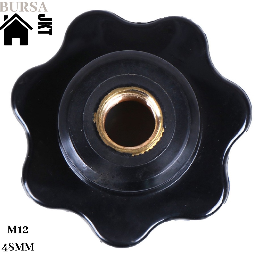 Knob / Kenob Mur Bintang M5 - M12 Material Tembaga FULL BERLUBANG