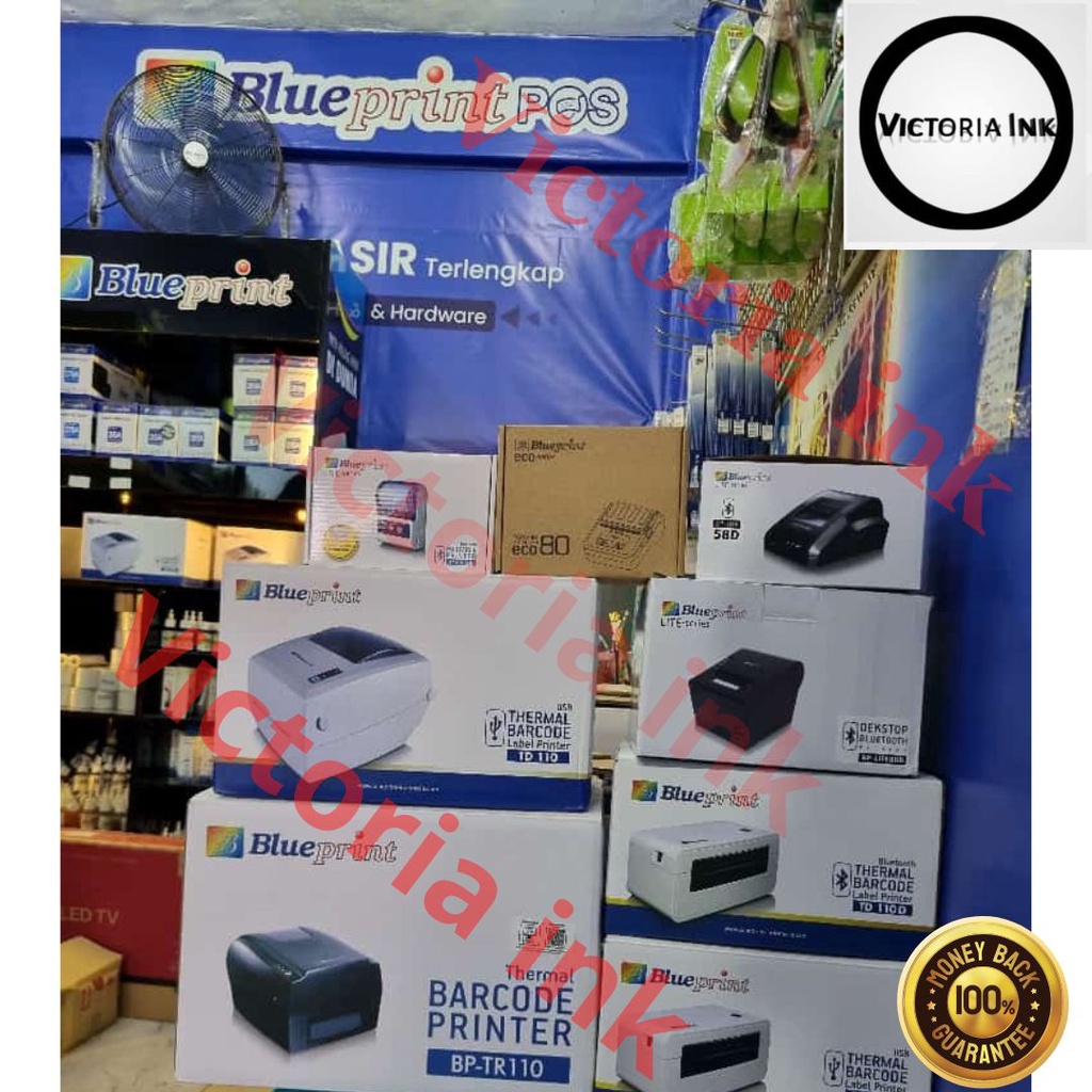 Printer Thermal PPOB Printer Kasir BLUEPRINT Lite 58D 58 D Support USB+ BLUETOOTH + RJ11 Printer Struk