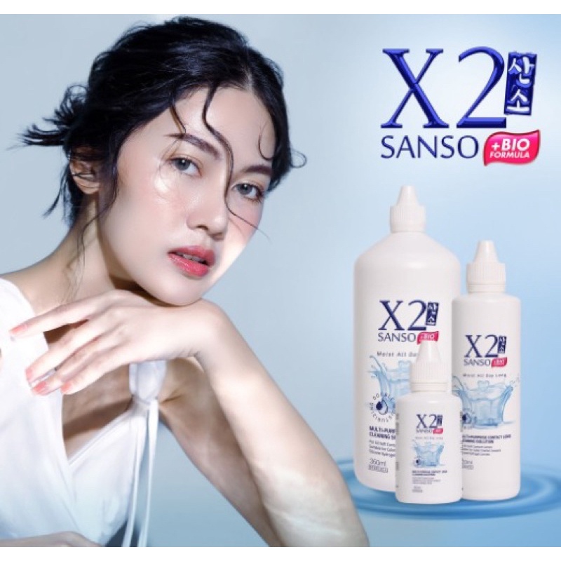 X2 Sanso Softlens Solution +Bio Formula